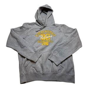 💛 Abercrombie & Fitch Falcons Basketball Hoodie 🏀 Men’s L Vintage 2000s Gray 💛